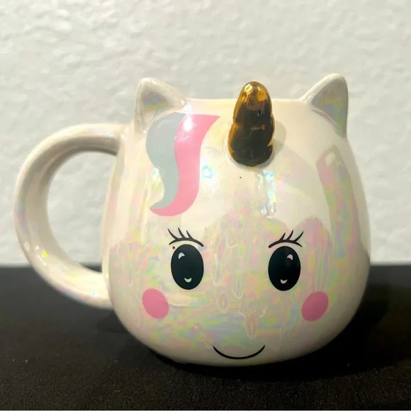 10 Strawberry St. whimsical unicorn mug - Picture 1 of 4